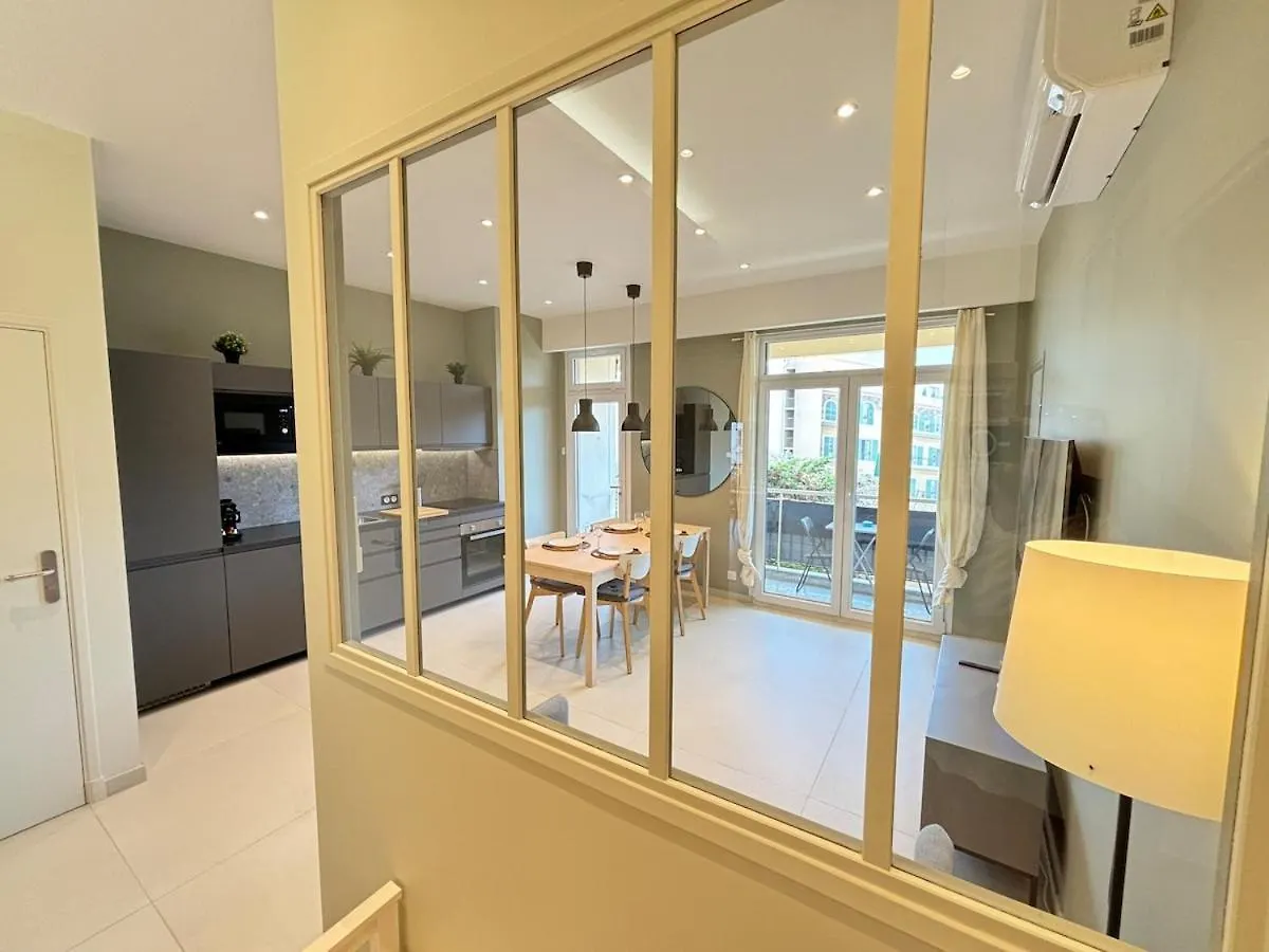 Apartment Nice La Palmeraie Pool Beach Ac France