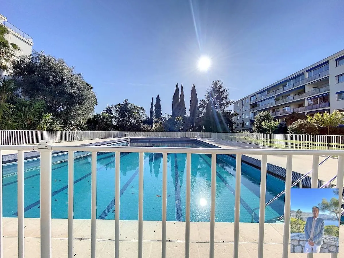Apartment Nice La Palmeraie Pool Beach Ac France